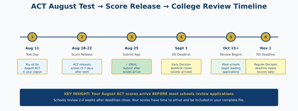 Timeline Reality: When Scores Actually Arrive vs. When Schools Review
