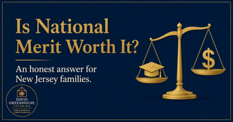 Is the National Merit Scholarship worth it, an honest take for New Jersey families