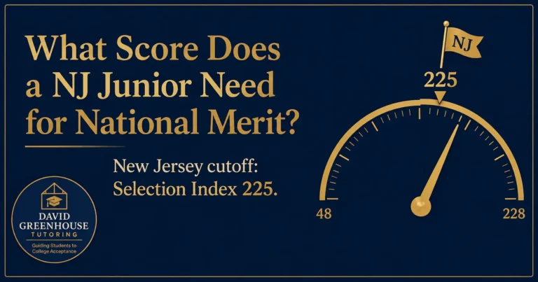 PSAT National Merit score a New Jersey junior needs in 2026, Selection Index 225